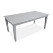 Magnussen Home Charleston Harbor Gray Grey Extendable Rectangular Dining Table