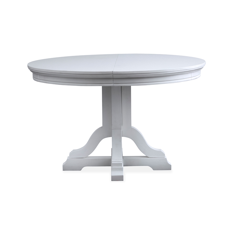 Magnussen Home Charleston Harbor Gray Grey Extendable 48