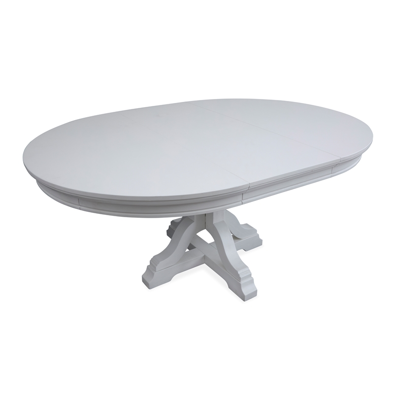 Magnussen Home Charleston Harbor Gray Grey Extendable 48