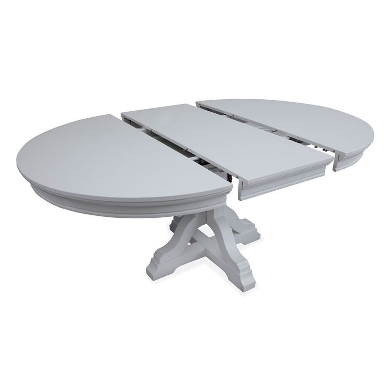 Magnussen Home Charleston Harbor Gray Grey Extendable 48