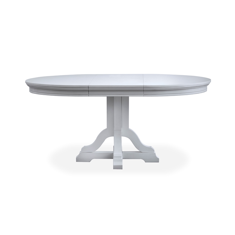 Magnussen Home Charleston Harbor Gray Grey Extendable 48