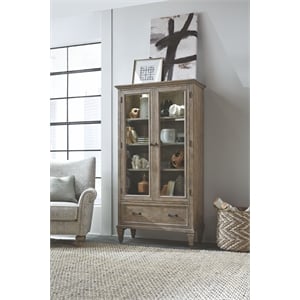 Magnussen Home Lancaster Dovetail Grey Door Bookcase