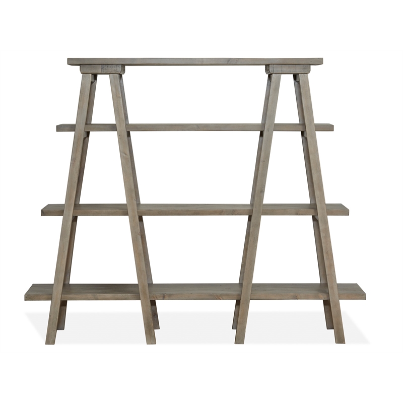 Magnussen Home Lancaster Dovetail Grey Bookshelf