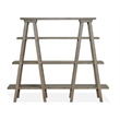 Magnussen Home Lancaster Dovetail Grey Bookshelf