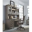 Magnussen Home Lancaster Dovetail Grey Credenza With Hutch