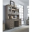 Magnussen Home Lancaster Dovetail Grey Credenza With Hutch