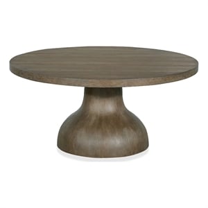 Magnussen Home Bosley Lt. Brown Porpoise Round Cocktail Table
