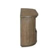 Magnussen Home Bosley Lt. Brown Porpoise Demilune Console