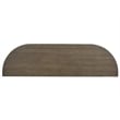 Magnussen Home Bosley Lt. Brown Porpoise Demilune Console
