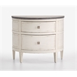 Magnussen Home Gardenia Bay White Accent Nightstand