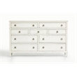 Magnussen Home Gardenia Bay White 9-Drawers Bedroom Dresser