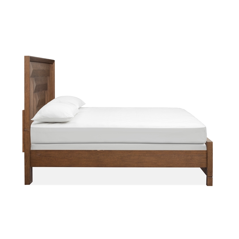 Magnussen Home Callisto Bourbon Brown California King Panel Bed