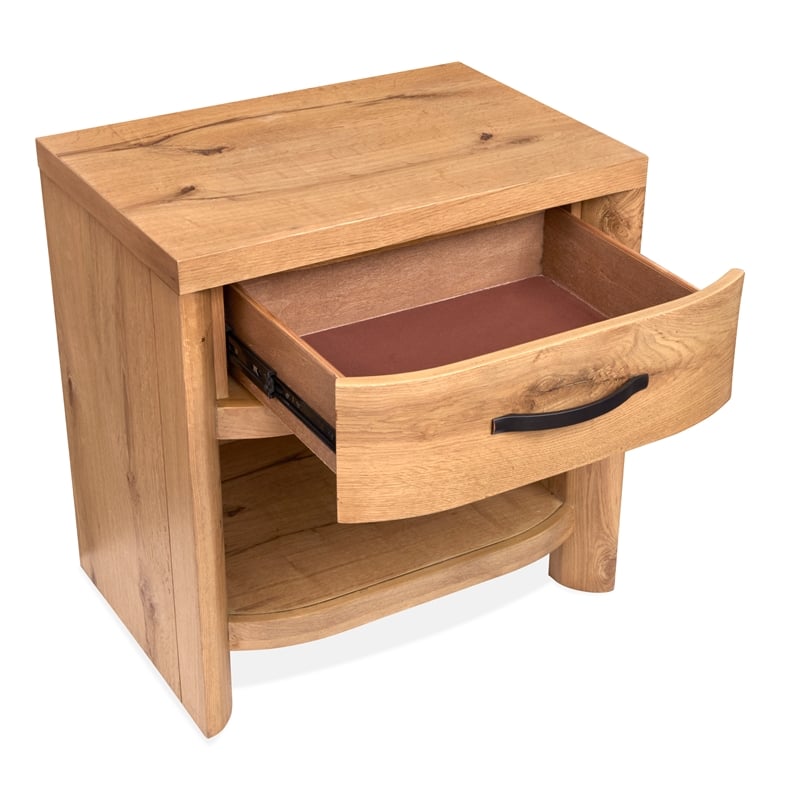 Magnussen Home Laramie Honey Wheat Open Nightstand