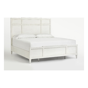 Magnussen Gardenia Bay Solid Wood Panel Bed in White