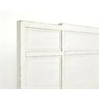 Gardenia Bay White Panel Bed