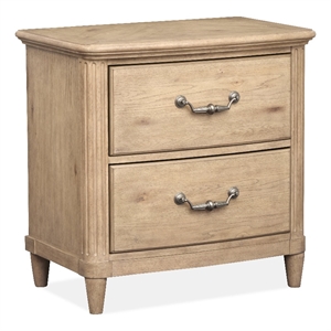 Magnussen Home Harmony Heights Drawer Nightstand in Belgium Wheat