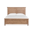 Magnussen Home Harmony Heights King Panel Bed in Belgium Wheat