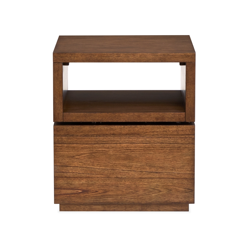 Magnussen Home Newton  Square End Table in Cinnamon