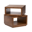 Magnussen Home Newton  Square End Table in Cinnamon