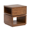Magnussen Home Newton  Square End Table in Cinnamon