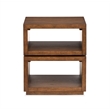 Magnussen Home Newton  Square End Table in Cinnamon