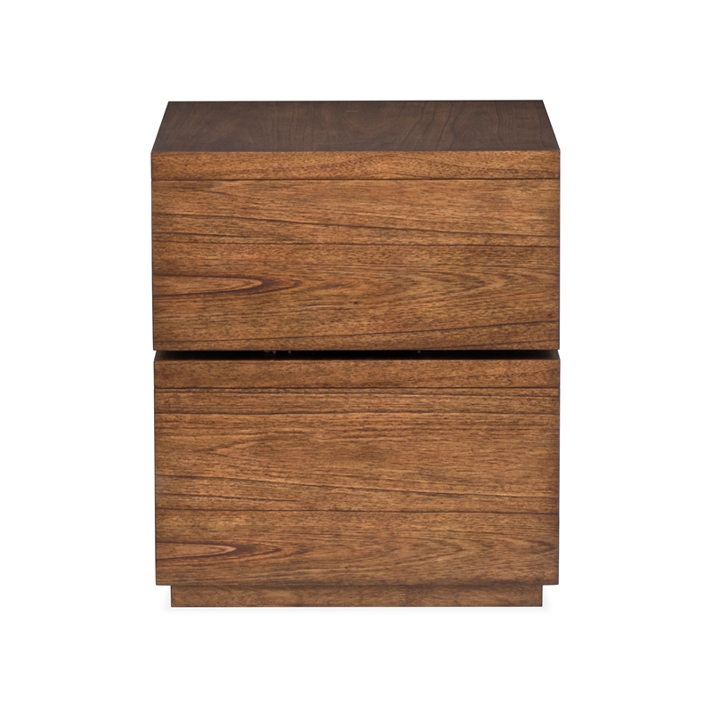 Magnussen Home Newton  Square End Table in Cinnamon