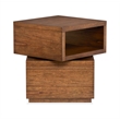 Magnussen Home Newton  Square End Table in Cinnamon