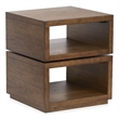 Magnussen Home Newton  Square End Table in Cinnamon