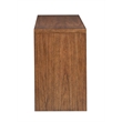 Magnussen Home Newton  Rectangular Sofa Table in Cinnamon Brown
