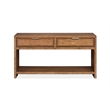 Magnussen Home Newton  Rectangular Sofa Table in Cinnamon Brown