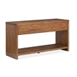 Magnussen Home Newton  Rectangular Sofa Table in Cinnamon Brown