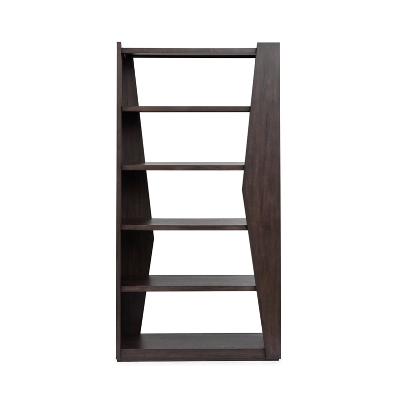 Magnussen Home Tauren Bookcase in Coffee Bean