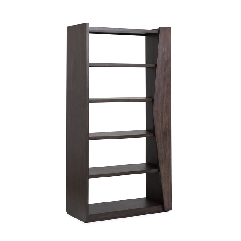 Magnussen Home Tauren Bookcase in Coffee Bean