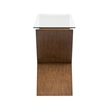 Magnussen Home Vector Rectangular Sofa Table in Russet