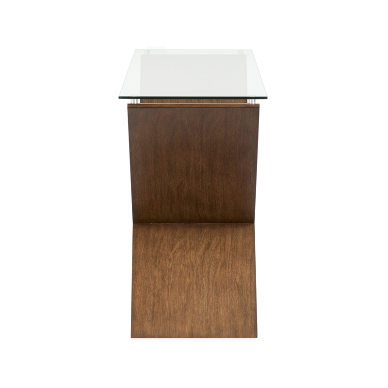 Magnussen Home Vector Rectangular Sofa Table in Russet