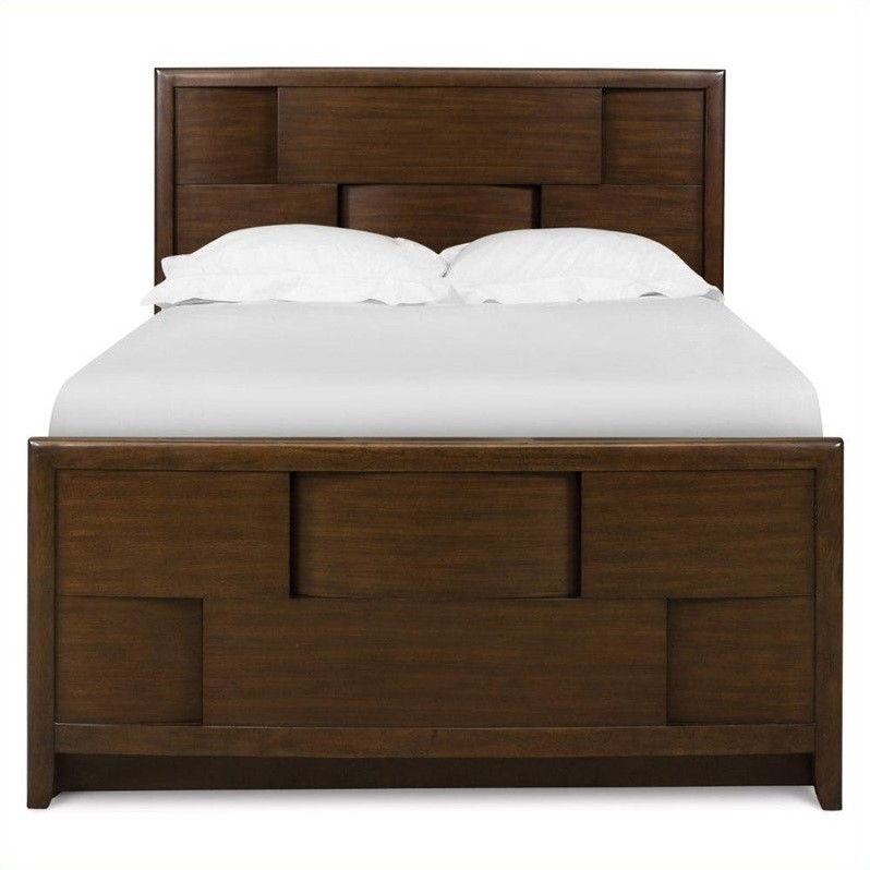 Magnussen Twilight Panel Bed With Optional Trundle in Chestnut - Y1876-X9