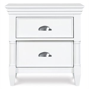 magnussen kasey 2 drawer nightstand in ivory finish