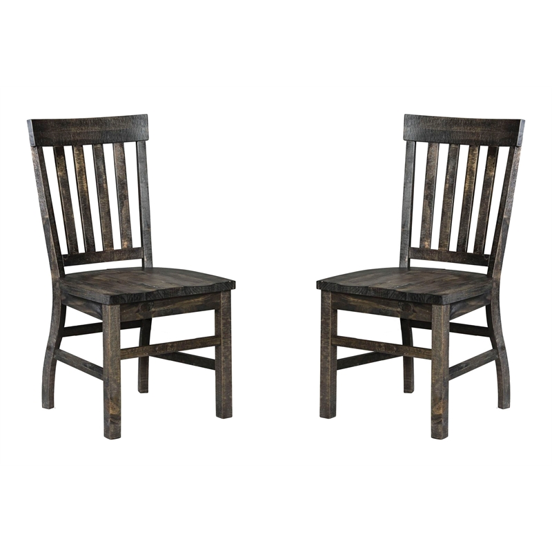 Magnussen Bellamy Dining Side Chair in Peppercorn (Set of 2)