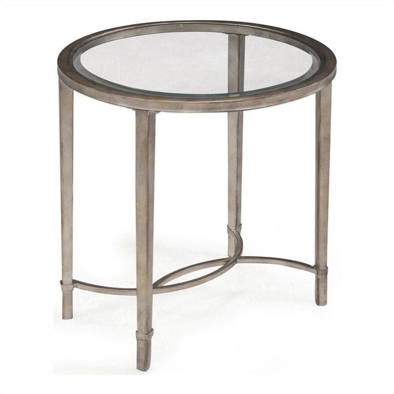 Magnussen Copia End Table In Antique, Magnussen Side Table