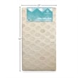 Westwood Design Mattress Fabric Nite-Nite Dual Sided Crib Mattress in Cream