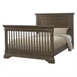 Westwood Design Olivia Traditional Wood Convertible Crib in Rosewood Brown