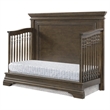 Westwood Design Olivia Traditional Wood Convertible Crib in Rosewood Brown