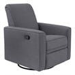 Westwood Design Aspen Fabric Swivel Glider and Recliner - Stone