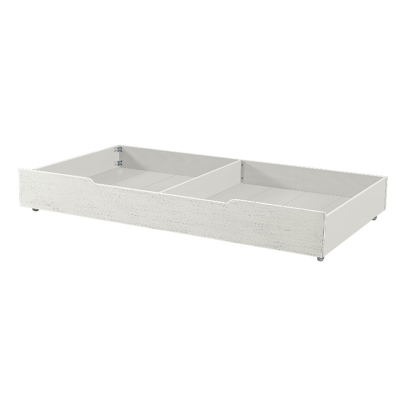 Westwood Design Olivia Traditional Wood Trundle in Brushed White