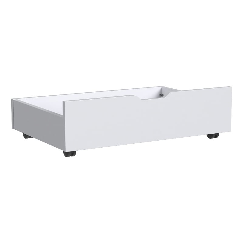 Westwood Design Rowan Modern Wood Storage Drawers in Ash Linen White (Set of 2)