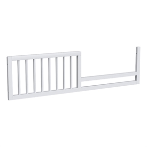 Westwood Design Rowan Modern Wood Cottage Toddler Rail in Ash Linen Finish