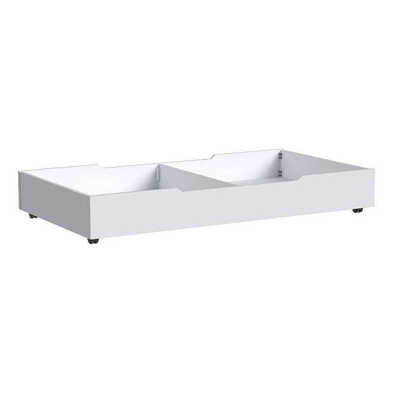 Westwood Design Rowan Modern Style Wood Trundle in Ash Linen White