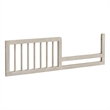 Westwood Design Beck Modern Wood Toddler Guard Rail in Willow Gray Finish