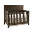 Westwood Design Dovetail Contemporary Wood Convertible Crib in Graphite Gray