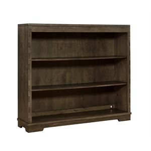 Westwood Design Dovetail Contemporary Wood Bookcase in Graphite Gray